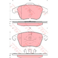 ÖN BALATA C4 PICASSO 06 >11 > P5008 1.6 16V-2.0 16V-2.0 HDI 08 >12 >P3008 12 > D