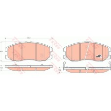 ÖN BALATA ANTARA 2.4-3.2 V6-2.0 CDTI 05/06 CAPTİVA 06.06