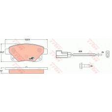 ARKA FREN BALATASI TRANSIT V347-V348 06 11 FISLI