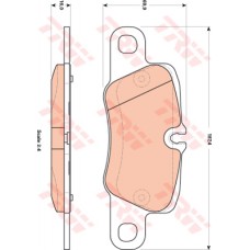 ARKA BALATA PORSCHE 911 2011-2019 PANAMERA 2011 2016