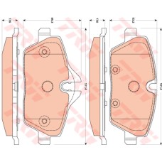 ÖN BALATA MİNİ R56 06-11 R57 09 11 R59 12 R55 07 12 R58 11 ONE COOPER CLUBMAN RO