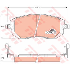 ÖN BALATA SUBARU FORESTER 2.0.2.0S 2.0D 2.5 02 >09 > IMPREZA 2.0 00 > 2.0D 2.0R