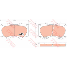 ÖN FREN BALATA TOYOTA HILUX 3.0L 1KD-FTV KUN26 4x4 09-11 / LAND CRUISER PRADO 4.