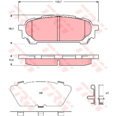 x ARKA BALATA SUBARU FORESTER 2.0 S 02 2.5 XT 03 05 IMPREZA 1.6 2.0 i AWD 00 05