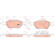 ÖN BALATA YARIS 1.0VVTİ 1.3VVTİ 1.4D4D 06 >09 >11 >