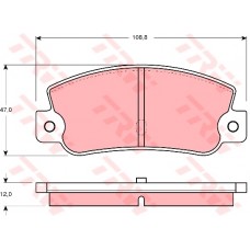 ARKA BALATA FIAT CROMA 1.6/2.0/2.0ie/2.0ie TURBO/1.9T/2.5D/2.5TD TMPR 2.0ie