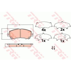 ÖN BALATA RENAULT KADJAR 15 KOLEOS II 15 NISSAN QASHQAI J11 13 X TRAIL III 14