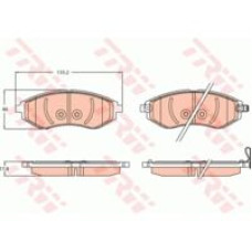 ÖN FREN BALATASI CHEVROLET AVEO 05> KALOS 02>