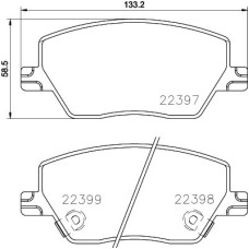ÖN BALATA RENAULT KADJAR 15> KOLEOS II 15> NISSAN QASHQAI J11 13> X TRAIL III 14