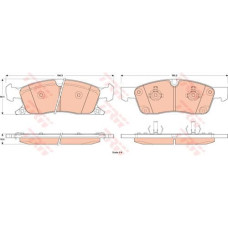 DİSK FREN BALATASI ÖN GRAND CHEROKEE IV 2010 >