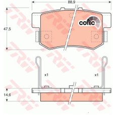 ARKA BALATA CIVIC VII 01-05 - CIVIC VIII 05 ACCORD VII 98-02 - ACCORD VIII 06 60