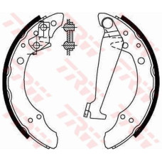 ARKA PABUÇ BALATA GOLF III-POLO-CORDOBA 93-99 IBIZA 93-09 TOLEDO 91-99 FABIA 99-