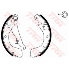 ARKA PABUÇ BALATA CORSA B 3.93-9.00 CORSA C 00-12.09 TIGRA 94-00 ASTRA F 92-9.98