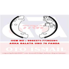 ARKA PABUÇ BALATA UNO 70 PANDA 95-04