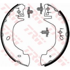 ARKA PABUÇ BALATA TRANSIT T12 2.0 2.5DI 2.5TD 94-00 254x52