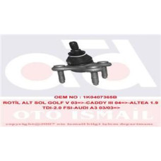 ROTİL ALT SOL GOLF V 03- - CADDY III 04- - JETTA III 05-10 -TOLEDO III 04-09 1.4