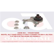 ROTİL ALT SAĞ GOLF V 03- - CADDY III 04- - JETTA III 05-10 -TOLEDO III 04-09 1.4