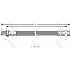 FREN HORTUMU ON MERCEDES W202 W140