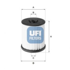 YAKİT FİLTRESİ ASTRA K 1.6 CDTİ 15 > B16DTE-B16DTH-B16DTI