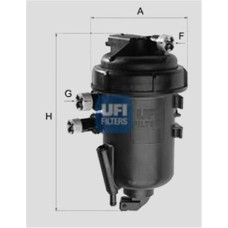 YAKIT FİLTRESİ DOBLO CARGO-LINEA 1.3 DMTJ 05-10 55kw/75ps 213mm OE