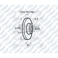 fren diski on 4d-238mm  r9 r11 r19  expres 1982-