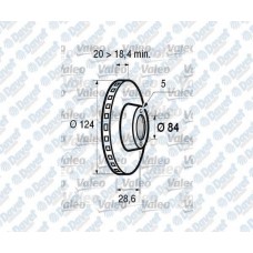 fren diski on havali 253 mm hyundai h100 2-4 2-5 d 93-