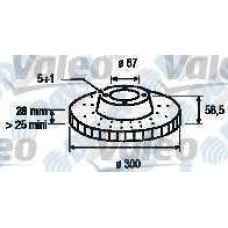 fren diski on havali 300mm mb v class 14- viano 03- vito 03- vito  mixto 03-