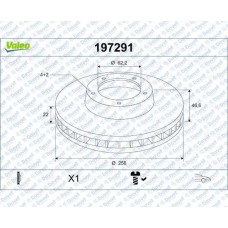 FREN DISKI ON HAVALI 256-4 ACCENT - ERA 07>11 - I20 08>11 - RIO 05>11-   ####