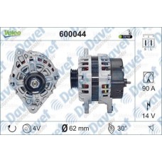 ALTERNATOR 12V 80A ACCENT - GETZ - ELANTRA - I30 - TUCSON - CERATO - RIO 1.3 1.4