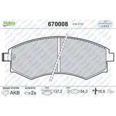 disk fren balata on hyundai elantra 03-sonato iiiii 95-00coupe 96-02matrix 0