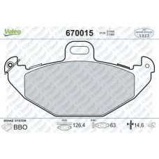 disk fren balata arka renault laguna i 95-01