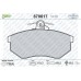 DISK FREN BALATA ON VOLKSWAGEN GOLF III 91>95/PASSAT B3 88>91/AUDI 80/90/200 76>