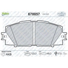 DISK FREN BALATA ON TOYOTA COROLLA 1.6/1.8 13>/YARIS 1.0/1.4/1.5H 11>