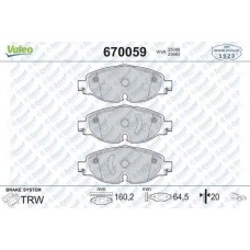 disk fren balata on volkswagen caddy 15-golf vii 14-passat b8 14-tiguan ii 16