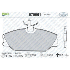 disk fren balata on renault megane i 96-99laguna i 93-01safrane 92-00scenic 9