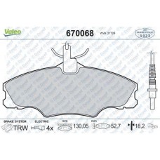 DISK FREN BALATA ON PEUGEOT 406 1.6/1.8/1.9D 95>04/CITROEN XANTIA XM   ####