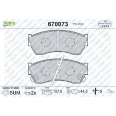 DISK FREN BALATA ON SUZUKI ALTO 1.0 94>02/SWIFT 1.0/1.3/1.6 89>03   ####