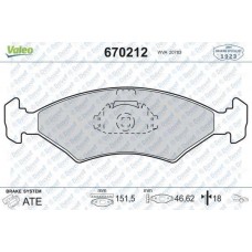 DISK FREN BALATA ON FORD FIESTA III 89>95/ESCORT III/IV 83>90/SIERRA 85>93   ###
