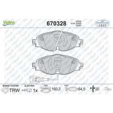 disk fren balata on volkswagen arteon 2-02-0d 17-e-golf 14-golf 1-21-41-6d