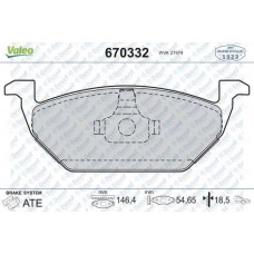 DISK FREN BALATA ON VOLKSWAGEN GOLF IV/BORA/POLO IV/POLO V/JETTA IV/BEETLE/AUDI