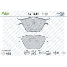 DISK FREN BALATA ON BMW 3-SERISI E90/E91/E92/E93/5-SERISI E60/E61/6-SERISI E63/E