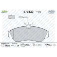 DISK FREN BALATA ON FIAT DUCATO/PEUGEOT BOXER/CITROEN JUMPER 1800 KG 94>02   ###