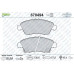 disk fren balata on honda civic 92-07crx 1-6 92-98cr-z 10-