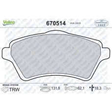 DISK FREN BALATA ON LAND ROVER FREELANDER 1.8/2.5/2.0D 10/00-10/06