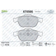 disk fren balata on renault laguna ii 0301-twingo 1-6 0508-megane ii