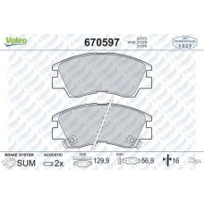 DISK FREN BALATA ON MITSUBISHI L200 1.6/2.0/2.4/2.6/2.5D 11/86>96/L300 1.6/2.0/2