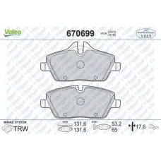 DISK FREN BALATA ON BMW 1-SERISI E81/E87/E88/E82