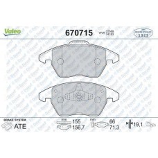 DISK FREN BALATA ON PEUGEOT 207 07>/208 12>/307 03>09/308 07>/3008 09>/RCZ 10>/C