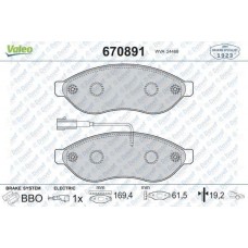 DISK FREN BALATA ON FIAT DUCATO 06>/CITRON JUMPER III/PEUGEOT BOXER III/KARSAN J