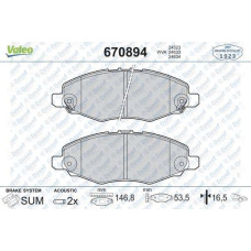 DISK FREN BALATA ON TOYOTA HILUX VII 2.5D/3.0D 08/05>